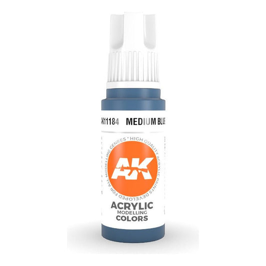 Medium Blue 17Ml | Ak Interactive - Con T de Tlacuache - AK Interactive
