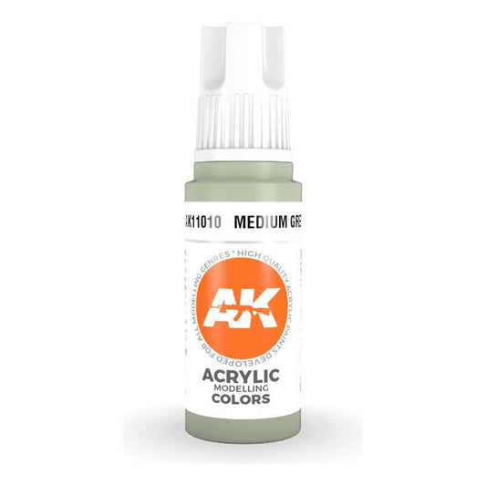 Medium Grey 17Ml | Ak Interactive - Con T de Tlacuache - AK Interactive