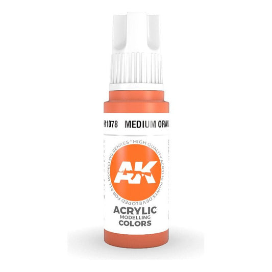 Medium Orange 17Ml | Ak Interactive - Con T de Tlacuache - AK Interactive