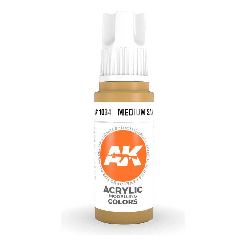 Medium Sand 17Ml | Ak Interactive - Con T de Tlacuache - AK Interactive