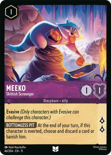 Meeko (Non - foil) | Ravensburger - Con T de Tlacuache - Ravensburger