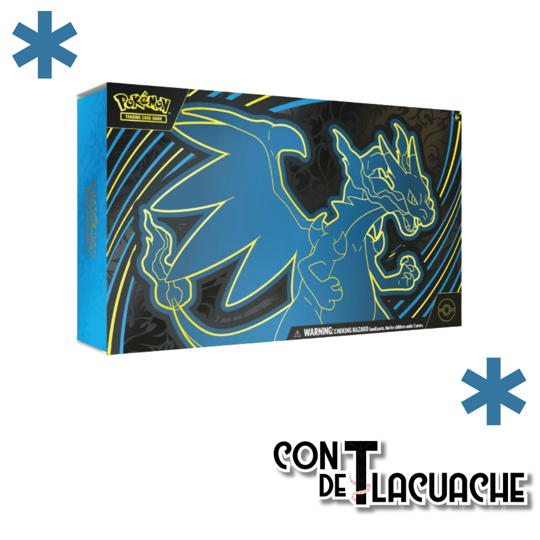 Mega Charizard X ex Ultra - Prem Col | Pokemon - Con T de Tlacuache - Con T de Tlacuache