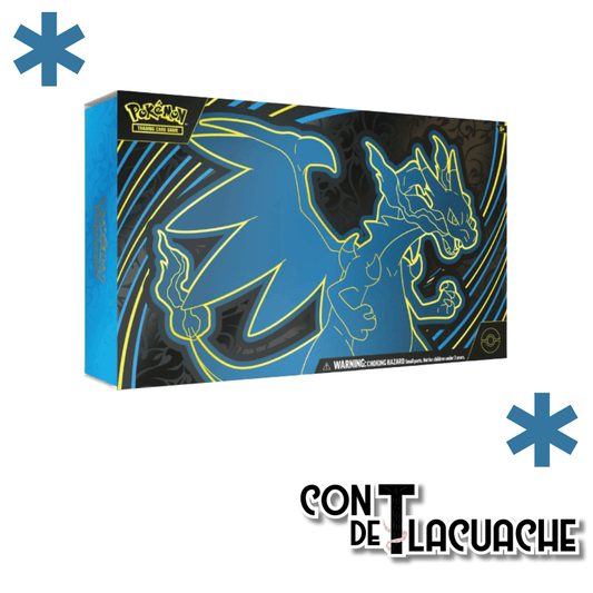 Mega Charizard X ex Ultra - Prem Col | Pokemon - Con T de Tlacuache - Con T de Tlacuache