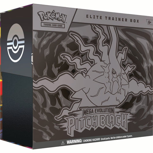 Mega Evolution 05 Pitch Black - Elite Trainer Box | Pokemon TCG - Con T de Tlacuache - Pokemon