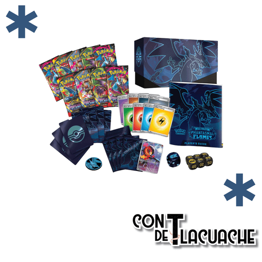 Mega Evolutions Phantasmal Flames ETB | Pokemon - Con T de Tlacuache - Con T de Tlacuache