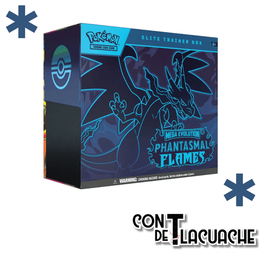 Mega Evolutions Phantasmal Flames ETB | Pokemon - Con T de Tlacuache - Con T de Tlacuache