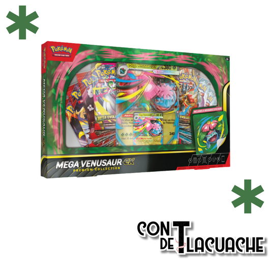 Mega Venusaur ex Premium Collection | Pokemon - Con T de Tlacuache - Con T de Tlacuache