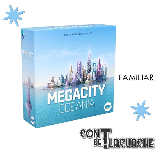 Megacity: Oceania | Asmodee - Con T de Tlacuache - Asmodee