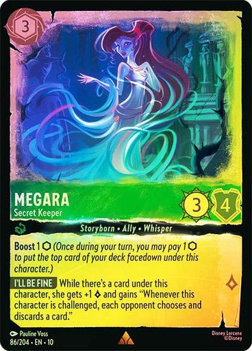 Megara (Cold Foil) - Con T de Tlacuache - Ravensburger