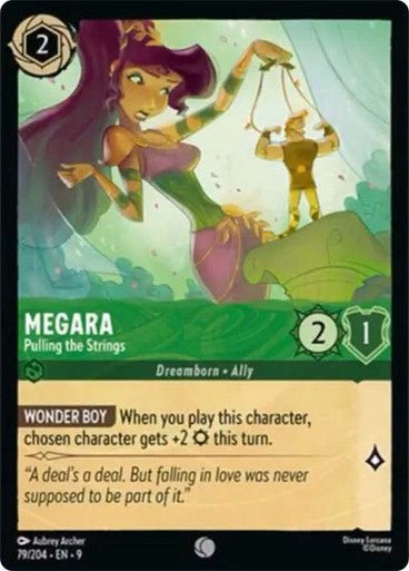 Megara - Pulling the Strings (Non - foil) - Con T de Tlacuache - Ravensburger