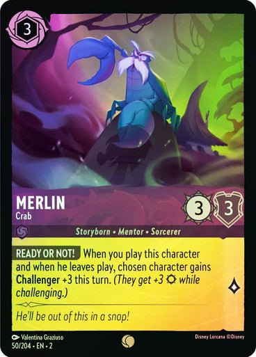 Merlin - Crab (Cold Foil) - Con T de Tlacuache - Ravensburger