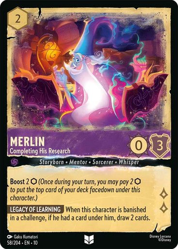 Merlin (Non - foil) - Con T de Tlacuache - Ravensburger