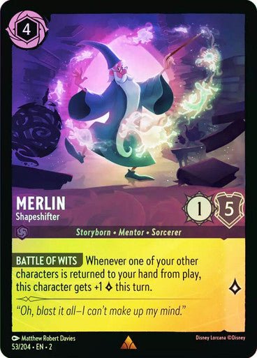 Merlin - Shapeshifter (Cold Foil) - Con T de Tlacuache - Ravensburger