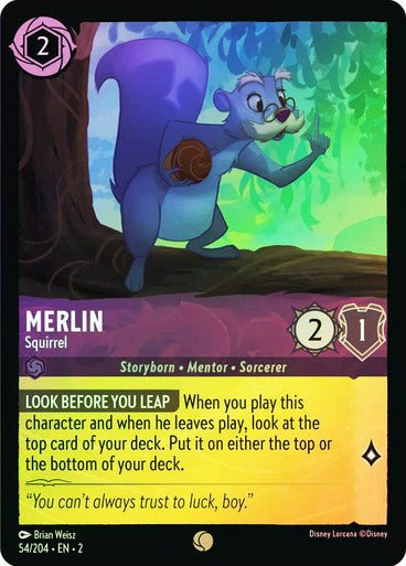 Merlin - Squirrel (Cold Foil) - Con T de Tlacuache - Ravensburger