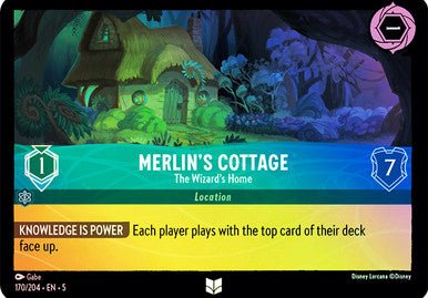 Merlin's Cottage - The Wizard's Home (Cold Foil ) - Con T de Tlacuache - Ravensburger