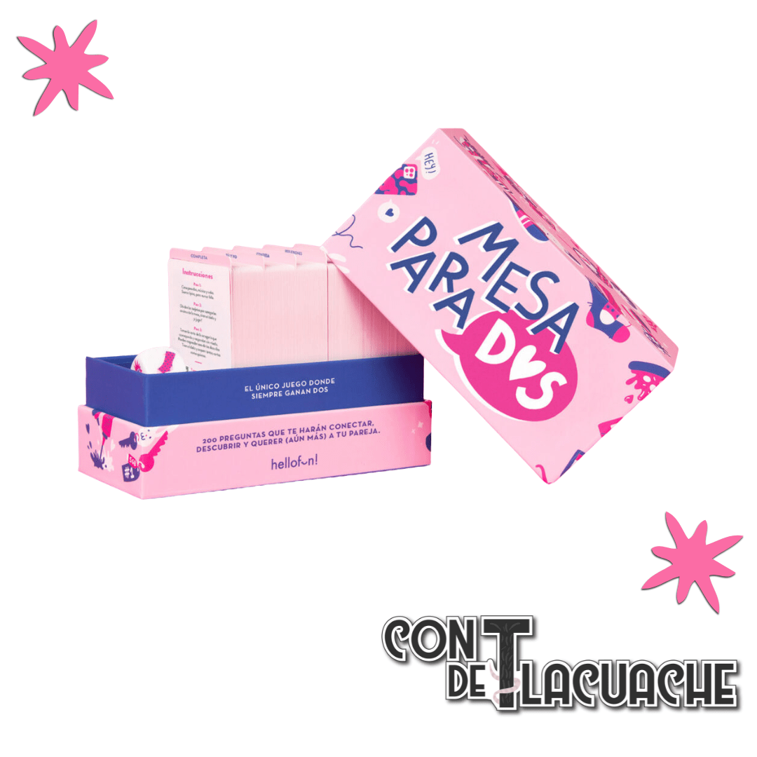 Mesa para dos | hellofun! - Con T de Tlacuache - Con T de Tlacuache