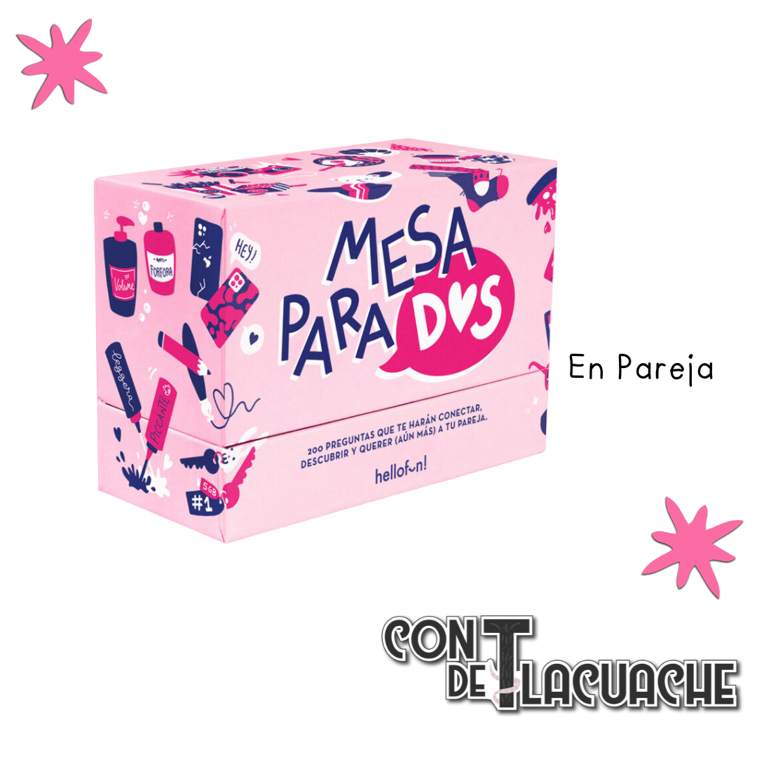 Mesa para dos | hellofun! - Con T de Tlacuache - Con T de Tlacuache