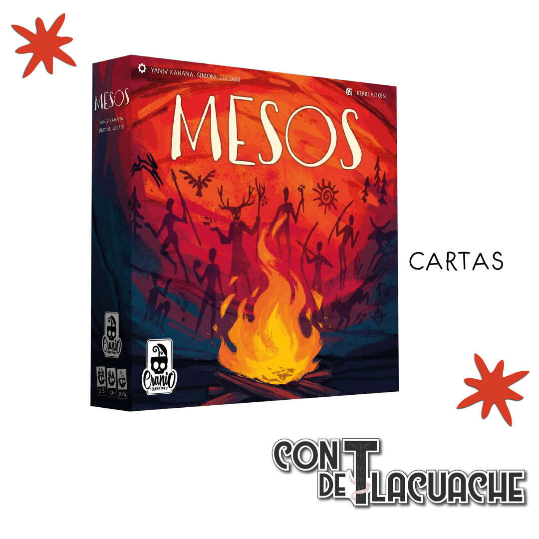 Cranio Creations - Mesos, Gioco Da Tavolo In Italiano, Fai Prosperare La Tua Tribù, 2-5 Giocatori