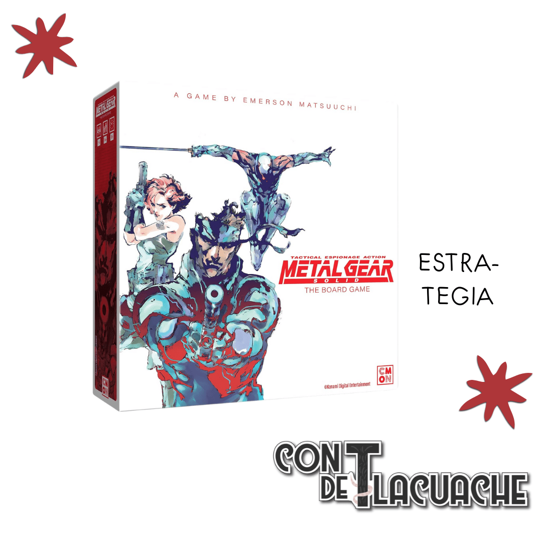 Metal Gear Solid The Board Game | CMON - Con T de Tlacuache - Con T de Tlacuache