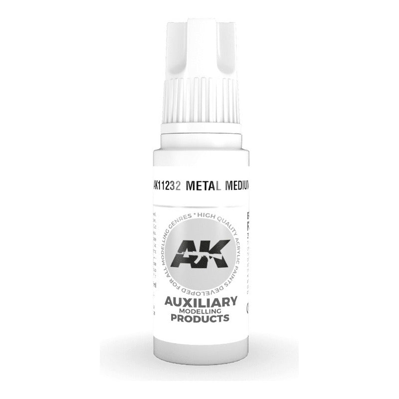Metal Medium 17Ml | Ak Interactive - Con T de Tlacuache - AK Interactive