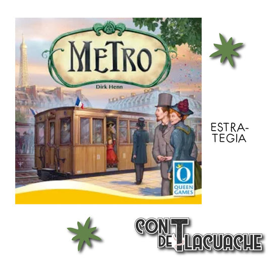 Metro | Queen Games - Con T de Tlacuache - Queen Games