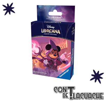Micas Reign of Jafar Card Sleeves Mickey Mouse | Ravensburger - Con T de Tlacuache - Lorcana