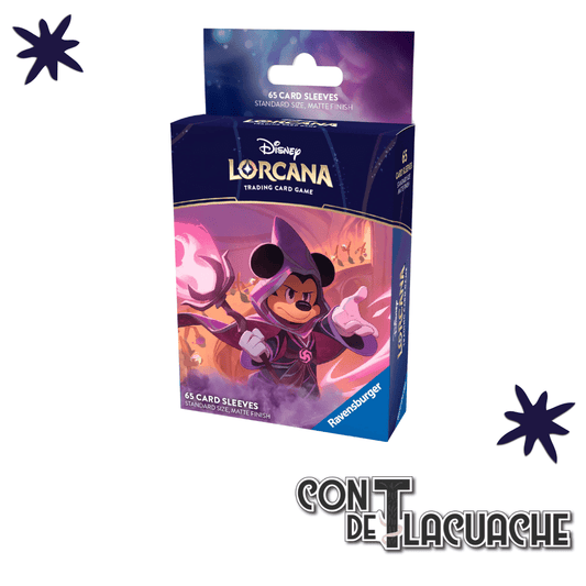 Micas Reign of Jafar Card Sleeves Mickey Mouse | Ravensburger - Con T de Tlacuache - Lorcana