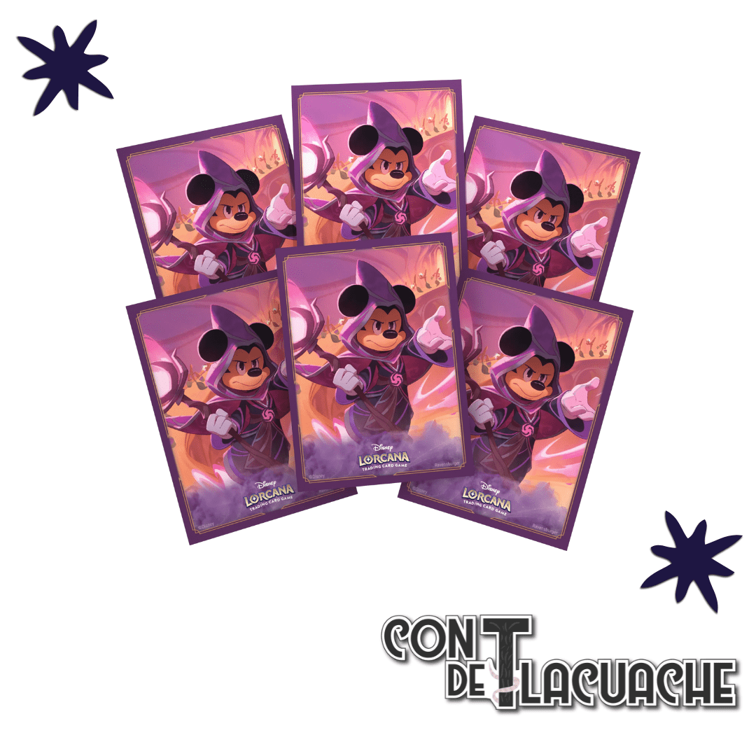 Micas Reign of Jafar Card Sleeves Mickey Mouse | Ravensburger - Con T de Tlacuache - Lorcana