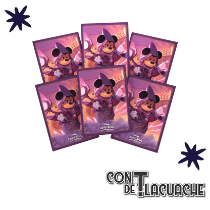 Micas Reign of Jafar Card Sleeves Mickey Mouse | Ravensburger - Con T de Tlacuache - Lorcana
