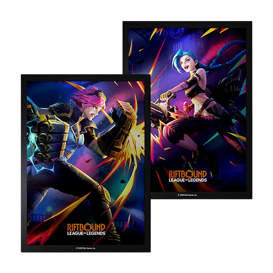 Micas Riftbound - Vendetta Vi vs Jinx (2x 50ct) - Con T de Tlacuache - Riftbound