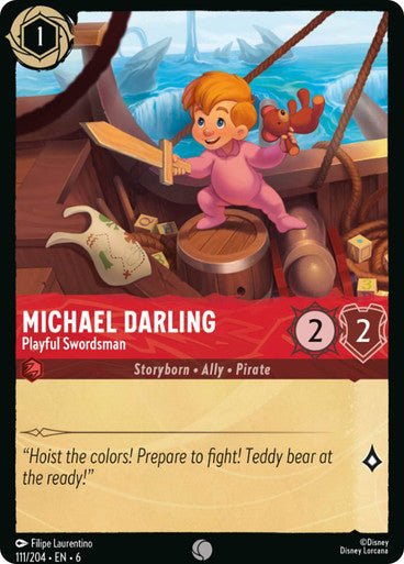 Michael Darling - Playful Swordsman ( Non - foil ) - Con T de Tlacuache - Ravensburger