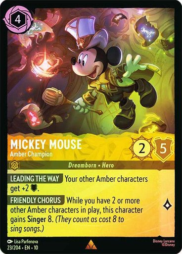 Mickey Mouse (Cold Foil) - Con T de Tlacuache - Ravensburger
