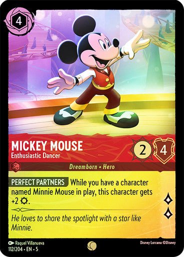 Mickey Mouse - Enthusiastic Dancer (Cold Foil ) - Con T de Tlacuache - Ravensburger