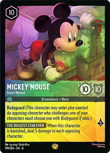 Mickey Mouse - Giant Mouse (Cold Foil) - Con T de Tlacuache - Ravensburger