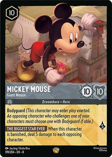Mickey Mouse - Giant Mouse (Non - foil) - Con T de Tlacuache - Ravensburger