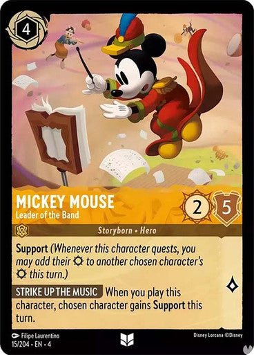 Mickey Mouse - Leader of the Band ( Non - foil ) | Ravesburger - Con T de Tlacuache - Ravensburger