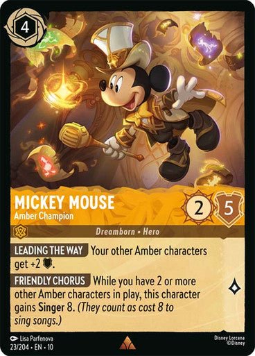 Mickey Mouse (Non - foil) - Con T de Tlacuache - Ravensburger