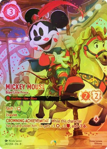 Mickey Mouse (Rainbow Foil) - Con T de Tlacuache - Ravensburger