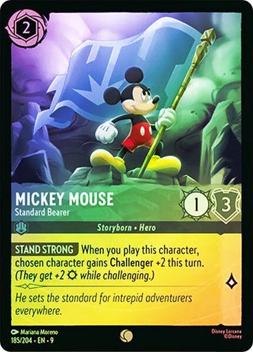 Mickey Mouse - Standard Bearer (Cold Foil) - Con T de Tlacuache - Ravensburger