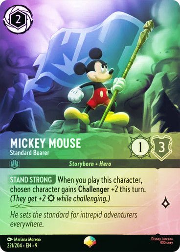 Mickey Mouse - Standard Bearer (Rainbow Foil) - Con T de Tlacuache - Ravensburger