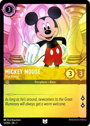 Mickey Mouse - True Friend ( Cold Foil ) - Con T de Tlacuache - Ravensburger