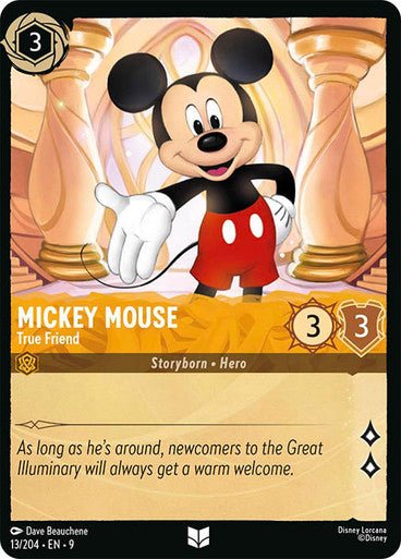 Mickey Mouse - True Friend (Non - foil) - Con T de Tlacuache - Ravensburger