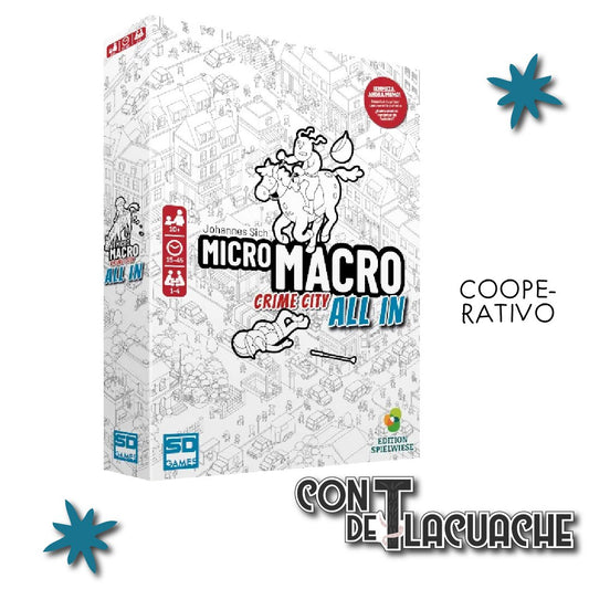 Micro Macro Crime City All In | SD Games - Con T de Tlacuache - SD Games