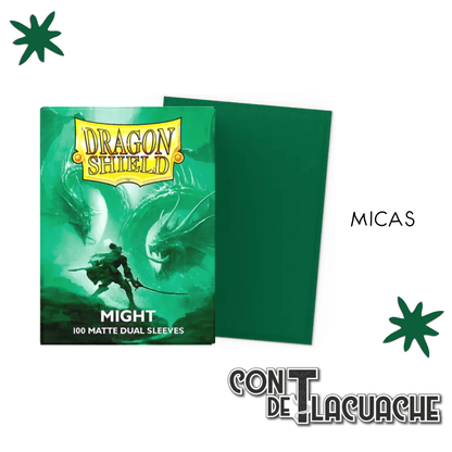 Might Matte Dual Standard 100pz | Dragon Shield - Con T de Tlacuache - Dragonshield
