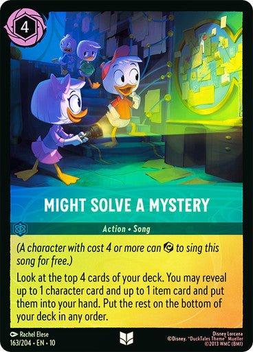 Might Solve a Mystery (Cold Foil) - Con T de Tlacuache - Ravensburger