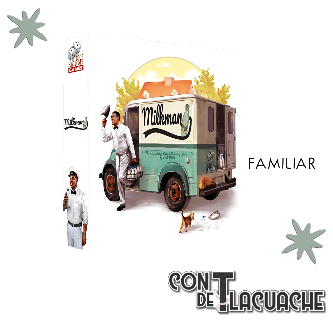 Milkman | Dice Hate Me Games - Con T de Tlacuache - Con T de Tlacuache