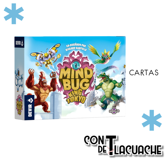 Mindbug: King of Tokyo | Devir - Con T de Tlacuache - Devir