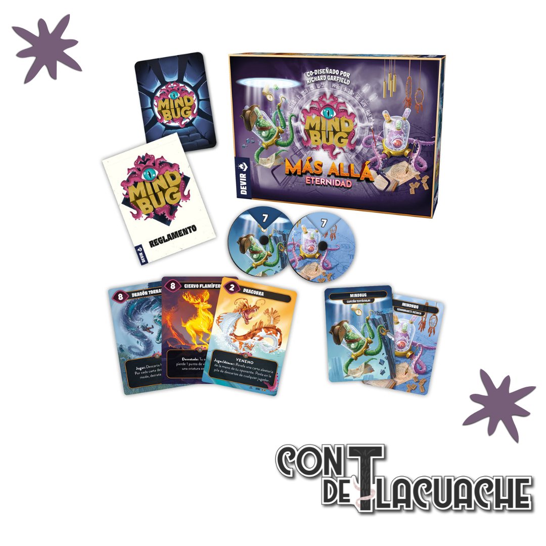 Mindbug Mas Alla de la Eternidad (Expansion) | Devir - Con T de Tlacuache - Devir