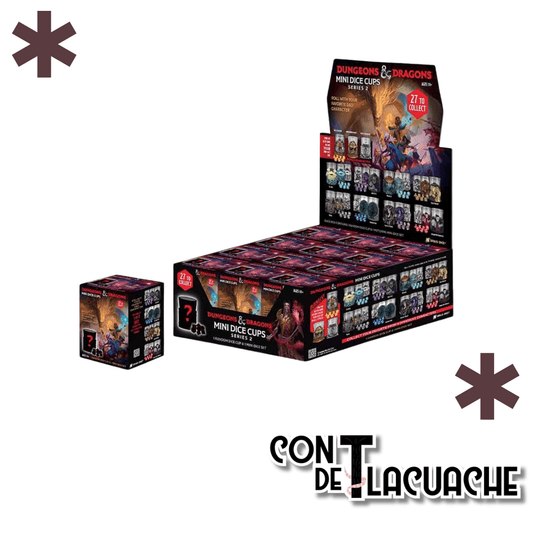 Mini Dice Cups Series Two | D&D - Con T de Tlacuache - D&D
