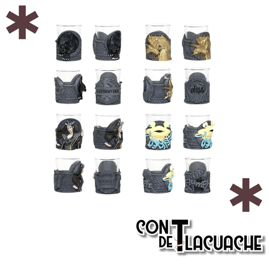 Mini Dice Cups Series Two | D&D - Con T de Tlacuache - D&D